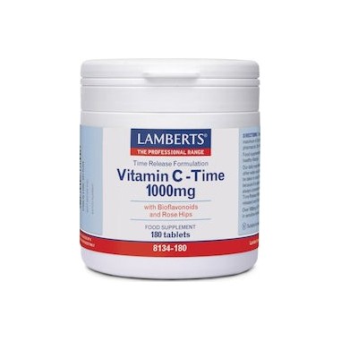 Lamberts Vitamin C Time Release 1000mg 180tabs