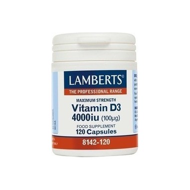 LAMBERTS VITAMIN D3 4000iu 120caps