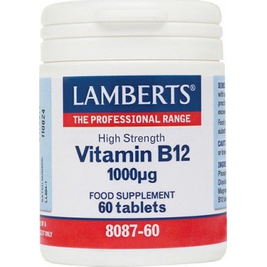 LAMBERTS B-12 1000mcg 60tabs