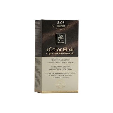Apivita My Color Elixir 5.03 Καστανό Ανοιχτό Φυσικο Μελί 50ml