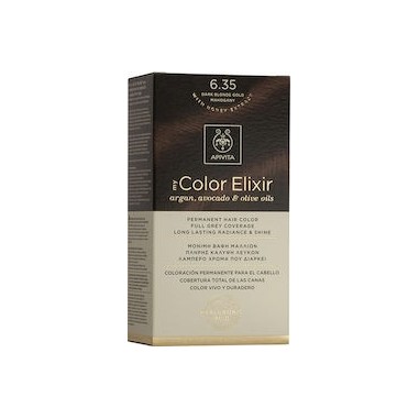 Apivita My Color Elixir 6.35 Ξανθό Σκούρο Μελί Μαονί 50ml