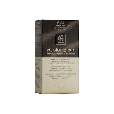 Apivita My Color Elixir 6.87 Ξανθό Σκούρο Περλέ 50ml