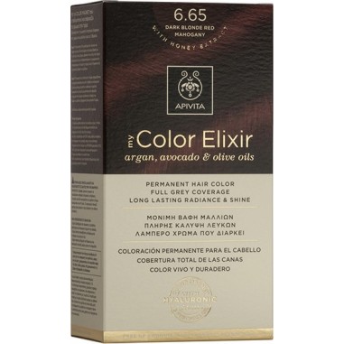 Apivita My Color Elixir 6.65 Έντονο Κόκκινο 50ml