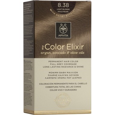Apivita My Color Elixir 8.38 Ξανθό Ανοιχτό Μελί Περλέ 50ml