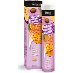 INOPLUS ECHINACEA PROPOLIS VITAMIN C+ 1000mg  20EFF.TABS+4TABS ΔΩΡΟ