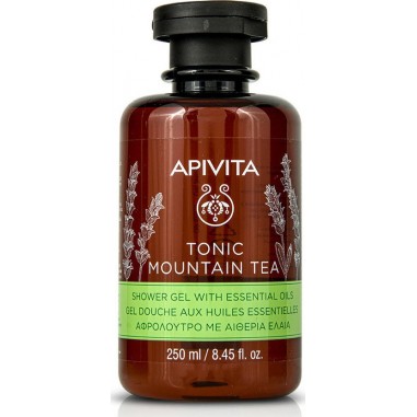 Apivita Shower Gel Tonic Mountain Tea 250ml