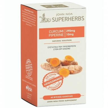 JOHN NOA SUPERHERBS CURCUMI EXTRACT 60CAPS