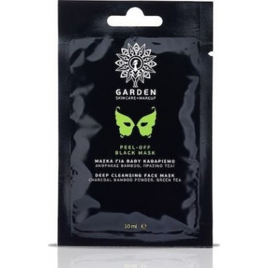 GARDEN OF PANTHENOLS PEEL-OFF BLACK MASK 10mL