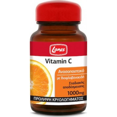 LANES VIT C 1000mg  30tabs
