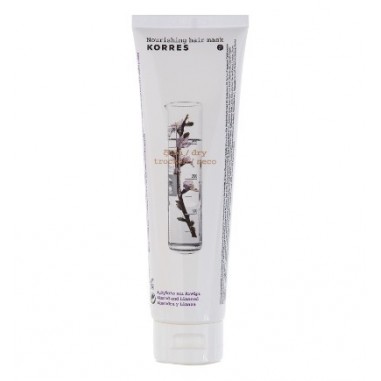 KORRES HAIR MASK ALMOND & LINSEED 125ml