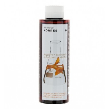KORRES SHAMPOO SUNFLOWER & MOUNTAIN TEA 250ml