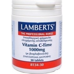 Lamberts Vitamin C Time Release 1000mg 30tabs