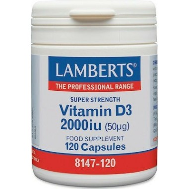 LAMBERTS VITAMIN D3 2000iu 120caps