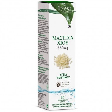 POWER HEALTH FOODS GREEK MASTIC 350mg 20eff. tabs