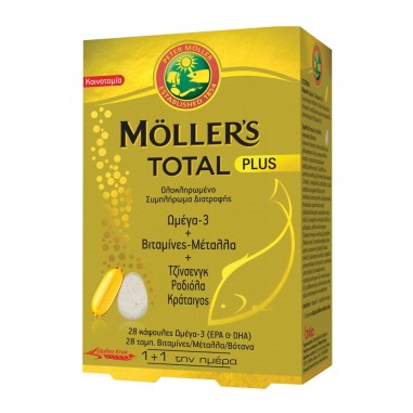 MOLLERS TOTAL PLUS 28caps + 28tbs