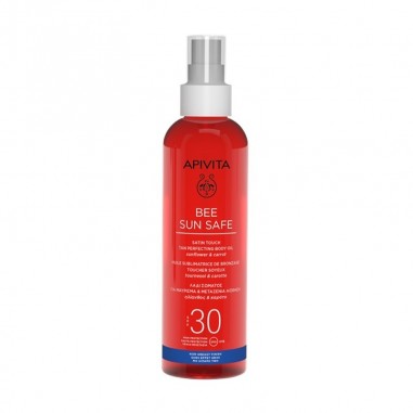 APIVITA BEE SUN SAFE SPF30 TAN PERFECTING BODY OIL 200mL