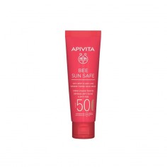 APIVITA BEE SUN SAFE ANTI-SPOT & ANTI-AGE SPF50 DEFENSE TINTED FACE CREAM 50mL