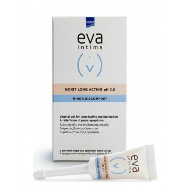 EVA MOIST Vaginal Gel Long Active 9x2,5ml