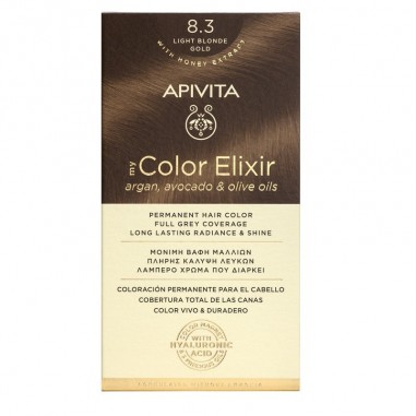 APIVITA MY COLOR ELIXIR ΒΑΦΗ 8.3 LIGHT BLONDE GOLD 50mL