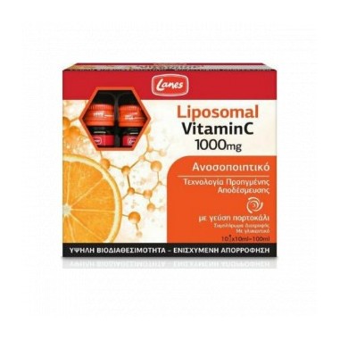 LANES LIPOSOMAL VITAMINC 1000MG 10x10mL
