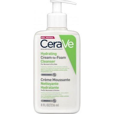CERAVE CREAM TO FOAM CLEANSER 236mL