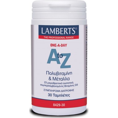 LAMBERTS A TO Z MULTIVITAMINS 30TABS