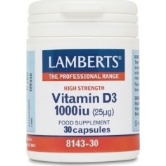 LAMBERTS VITAMIN D3 1000iu 30caps