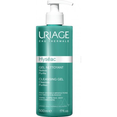 URIAGE HYSEAC CLEANSING GEL 500mL