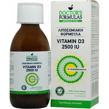 DOCTOR'S FORMULAS VITAMIN D3 2500IU 150mL