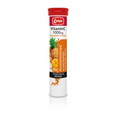 LANES VITAMIN C 1000MG PINEAPPLE-MANGO 20EFF.TABS