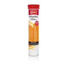 LANES EFF VIT C 1000mg ORANGE 20eff.tabs