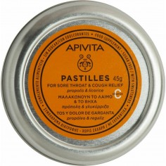 APIVITA PASTILLES PROPOLIS&LICORICE 45gr