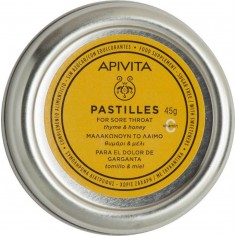 APIVITA PASTILLES THYME & HONEY 45gr