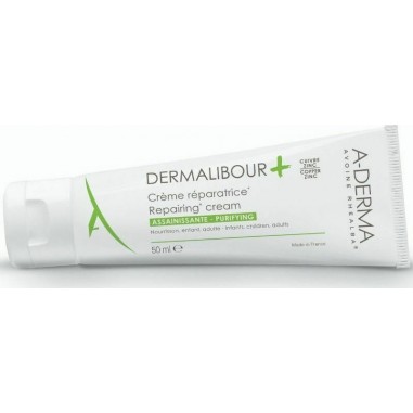 A-DERMA DERMALIBOUR+ REPAIRING CICA-CREAM 50mL