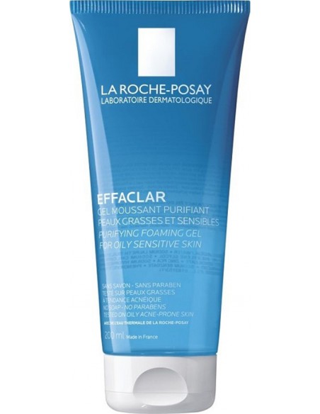 La Roche Posay Gel κατά της Ακμής Effaclar Purifying Foaming για Λιπαρές Επιδερμίδες 200ml