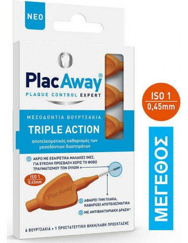 PLACAWAY TRIPLE ACTION ISO 1 0,45mm 6τμχ