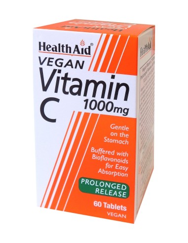 HEALTH AID VIT. C 1000mg. 60 tablets PROLONGED...