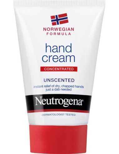 NEUTROGENA HAND CREAM CONCENTRATED UNSCENTED 75ml