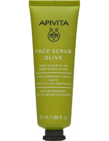 APIVITA FACE SCRUB WITH OLIVE 50ml