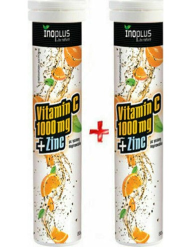 INOPLUS VITAMIN C 1000mg & ZINC 2x20...