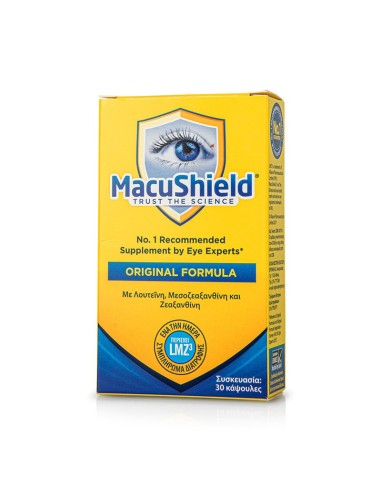 MACUSHIELD EYE HEALTH SUPPLEMENT 30 capsules