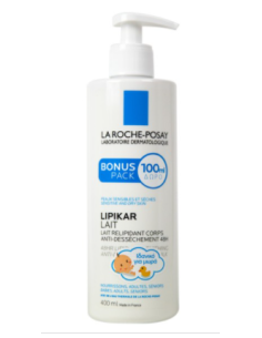 LA ROCHE-POSAY LIPIKAR LAIT 400ml+BONUS BACK 100ml GIFT