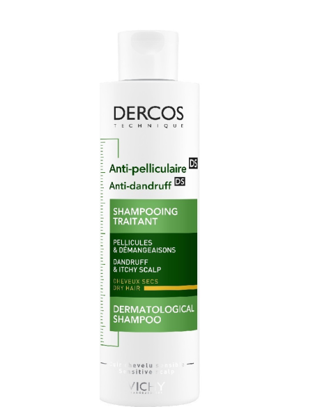 VICHY DERCOS Shampoo ΠIΤYΡΙΔΑΣ- ΓΙΑ ΞΗΡΑ ΜΑΛΛΙΑ 200ml