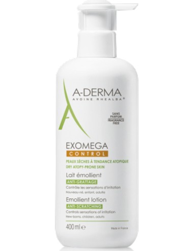 ADERMA EXOMEGA CONTROL LAIT EMOLLIENT FLUIDE 400ML