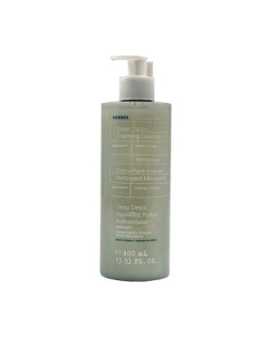 KORRES DEEP DETOX FOAMING CLEANSER 400ml