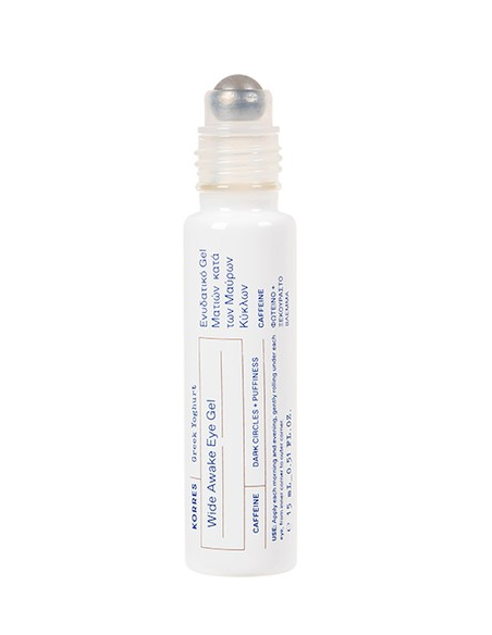 KORRES GREEK YOGHURT WIDE AWAKE EYE GEL για μαύρους κύκλους 15ml