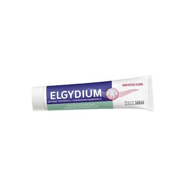 ELGYDIUM Irritated Gums Καταπραϋντική Οδοντόκρεμα 75ml