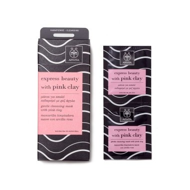 APIVITA EXPRESS BEAUTY FACE MASK PINK CLAY (ΡΟΖ...