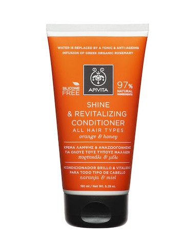 APIVITA SHINE & REVATALIZING CONDITIONER orange & honey 150ml