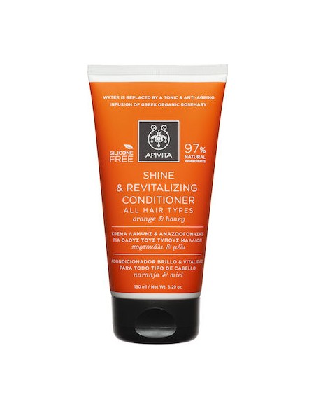 APIVITA SHINE & REVATALIZING CONDITIONER orange & honey 150ml